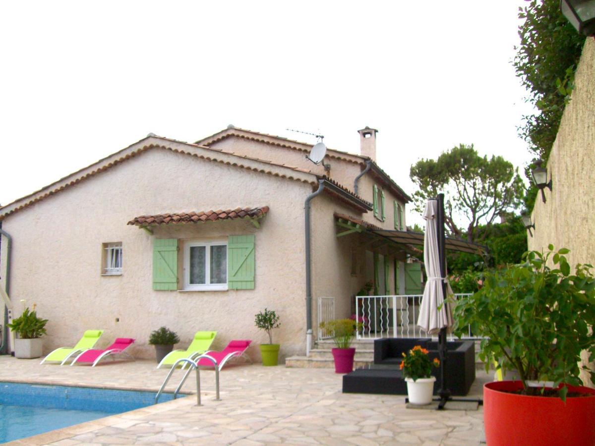Villa Le Jacaranda Villeneuve-Loubet Esterno foto