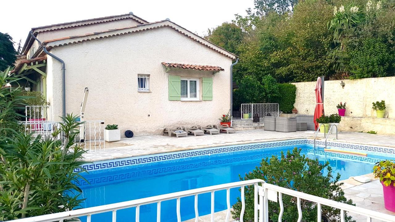 Villa Le Jacaranda Villeneuve-Loubet Esterno foto