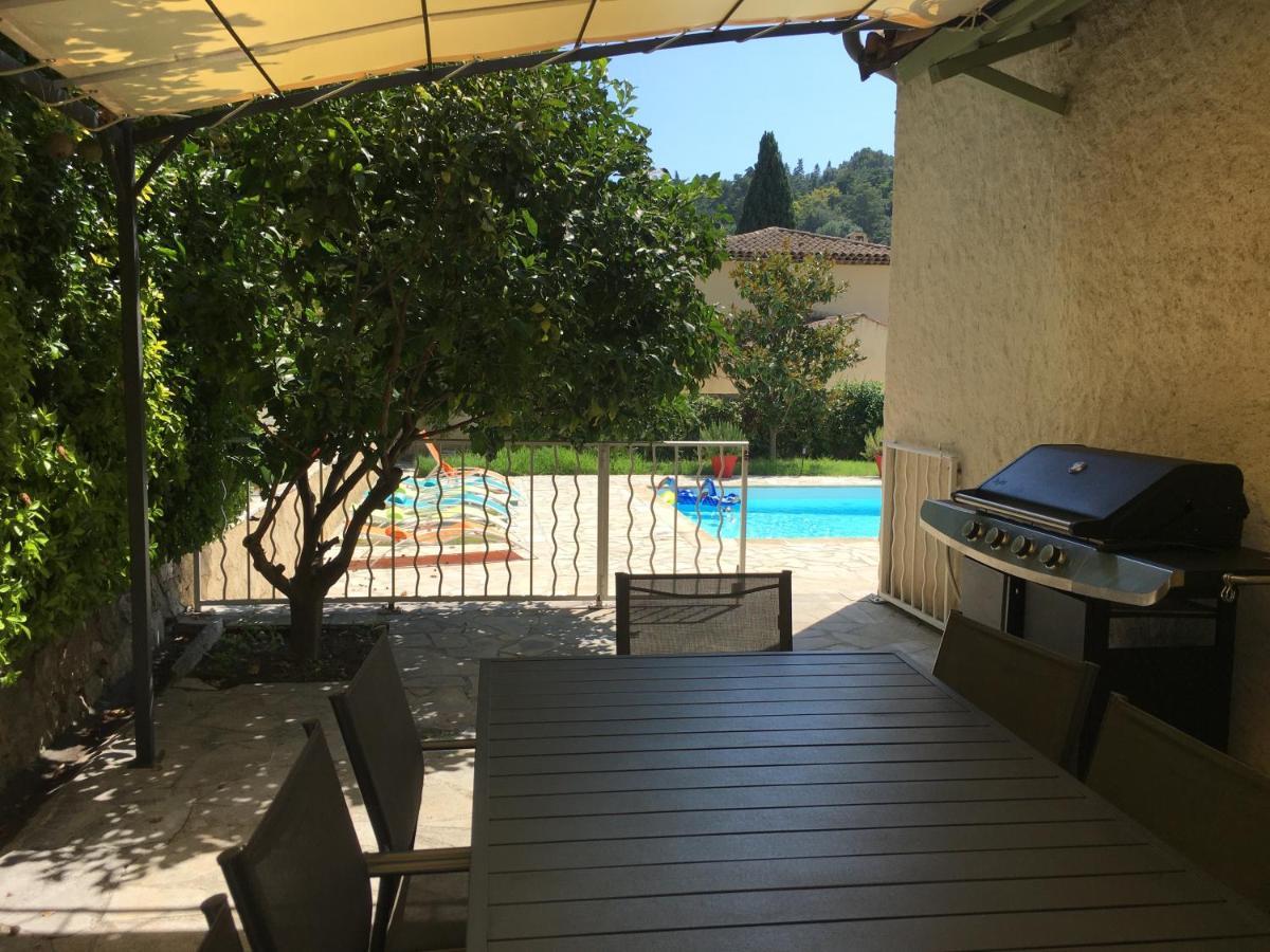 Villa Le Jacaranda Villeneuve-Loubet Esterno foto