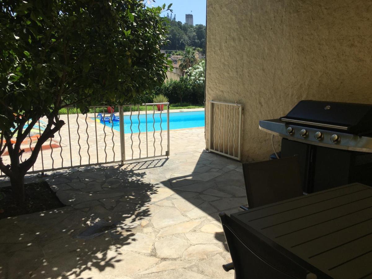 Villa Le Jacaranda Villeneuve-Loubet Esterno foto